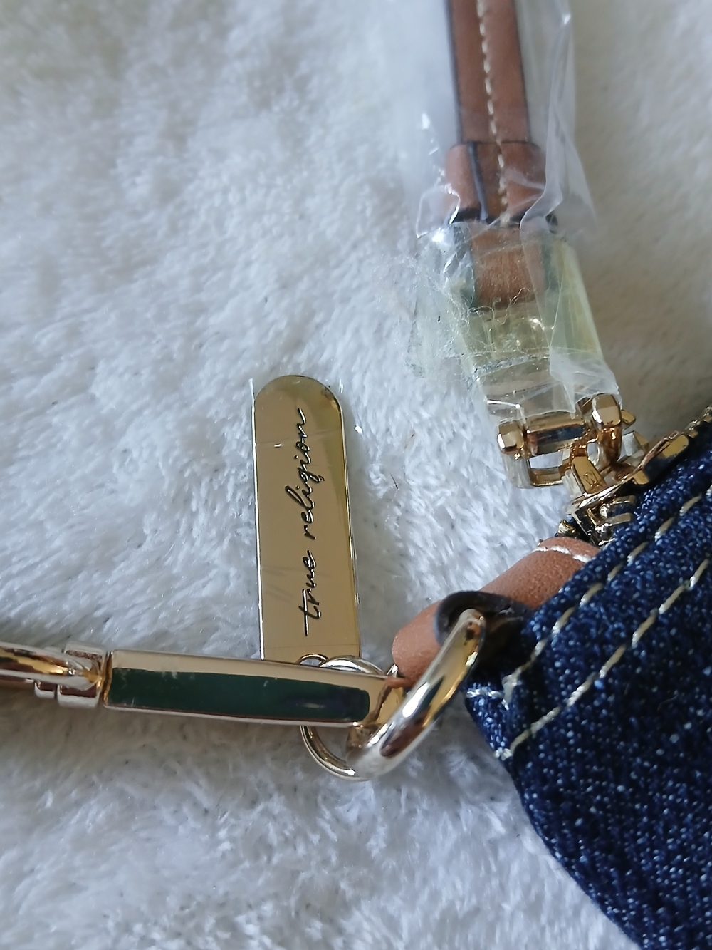 True Religion Denimaaa Wristlet Clutch- NWT - Picture 3 of 7